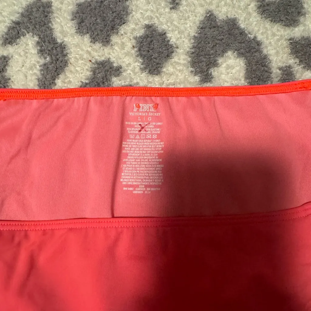 PINK Victoria's Secret Coral Bikini Bottom - Image 3