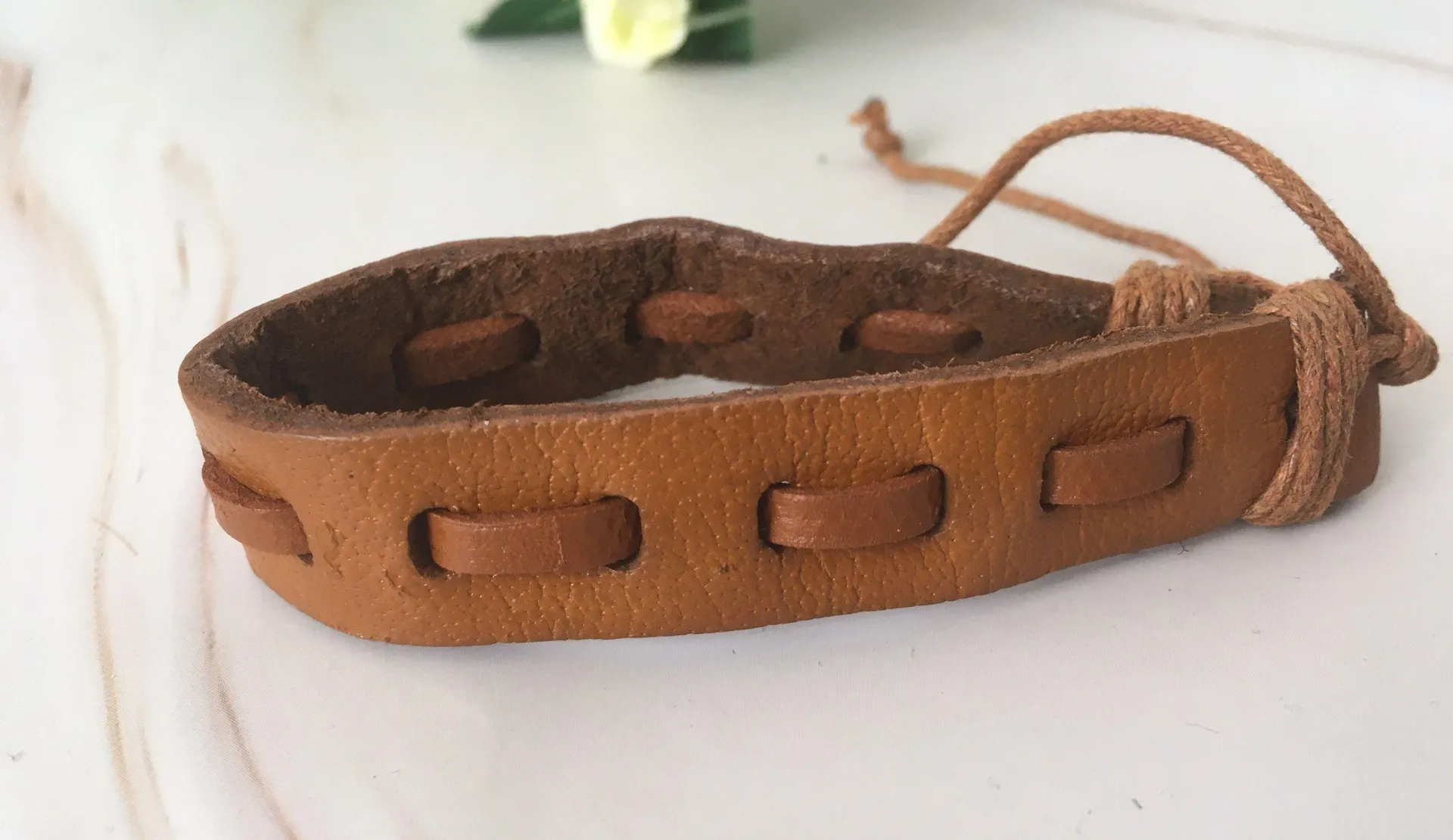 Genuine Leather Bracelet - Image 2