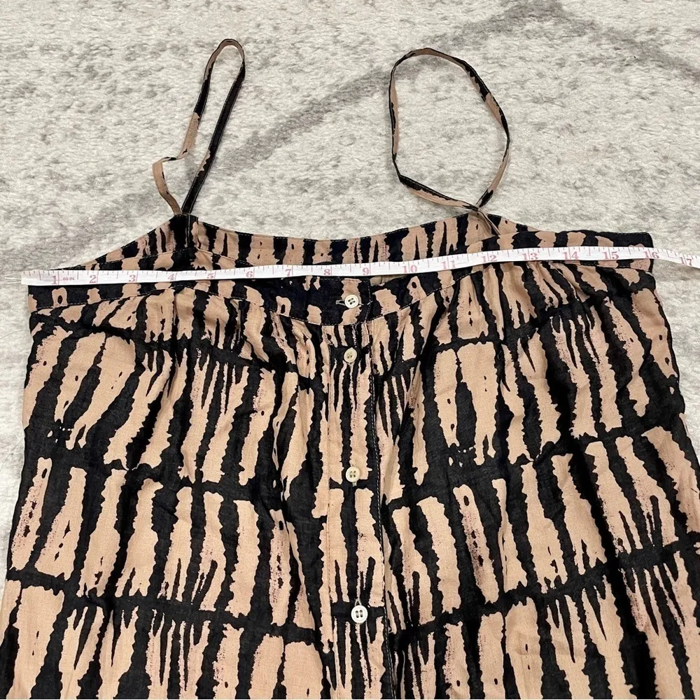 French Connection Tan and Black Romper - Image 8