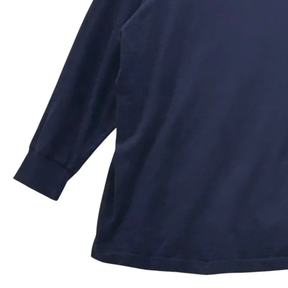 Woman Within Turtleneck Shirt Blue 1X - Image 5