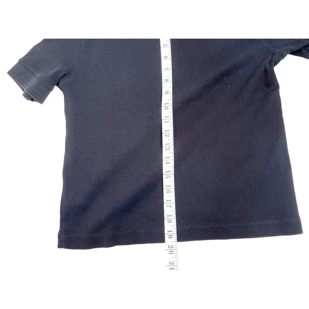 Ralph Lauren  Petite Medium Blue100% Cotton Short Sleeve T-shirt 88e - Image 6