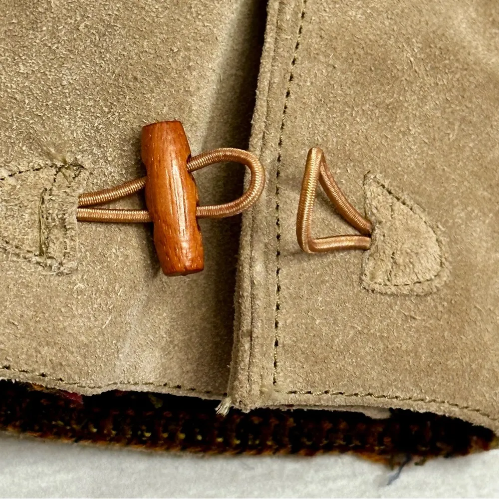 Ciao Women’s Sz 9 Suede Pull On Booties Shoes Boho Cozy Fall Winter Stanna Boots Tan - Image 5