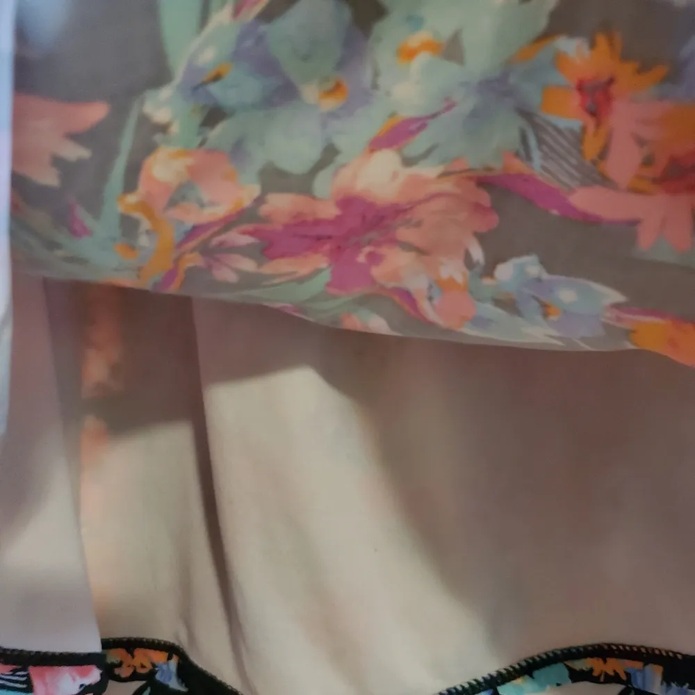 🔥SALE🔥Collections By Catalina Floral Bathing Suit Top 2X Orange Size XXL - Image 7