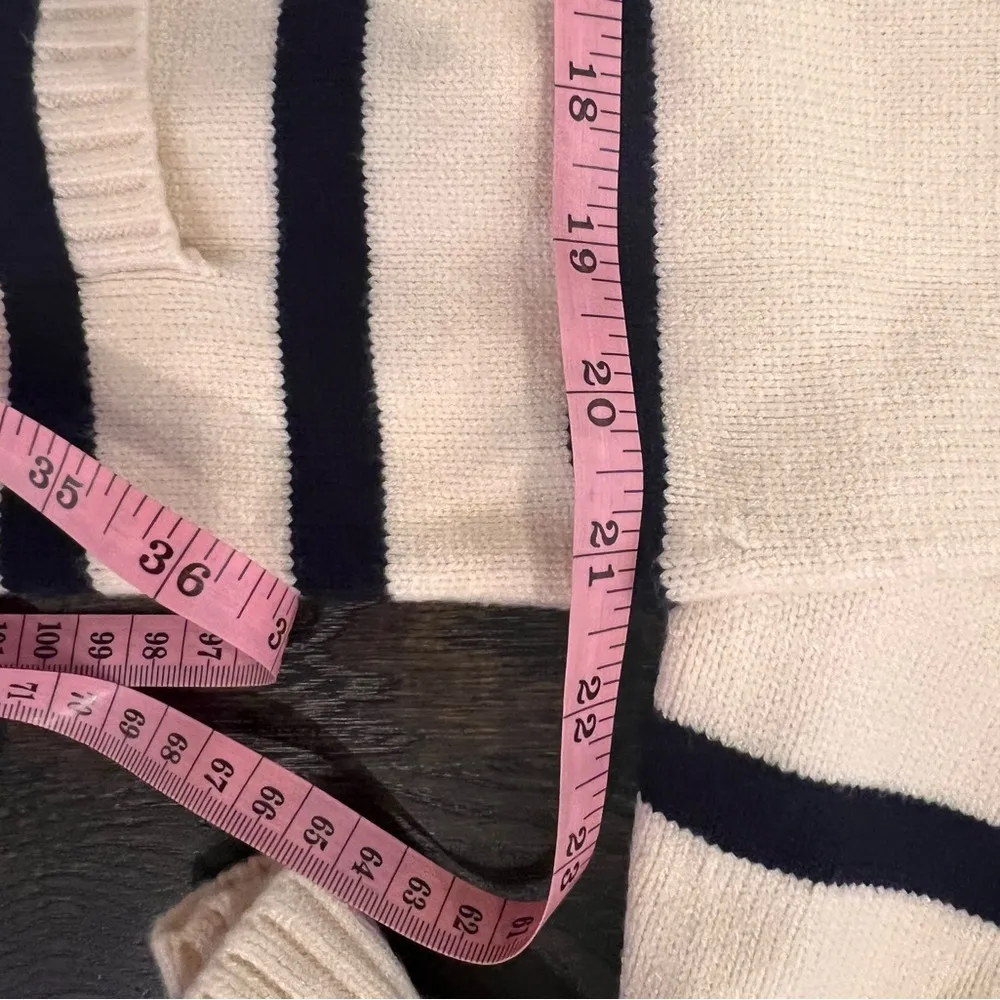 NWT Zara Cream and Black Knit Cardigan Sweater - Image 5