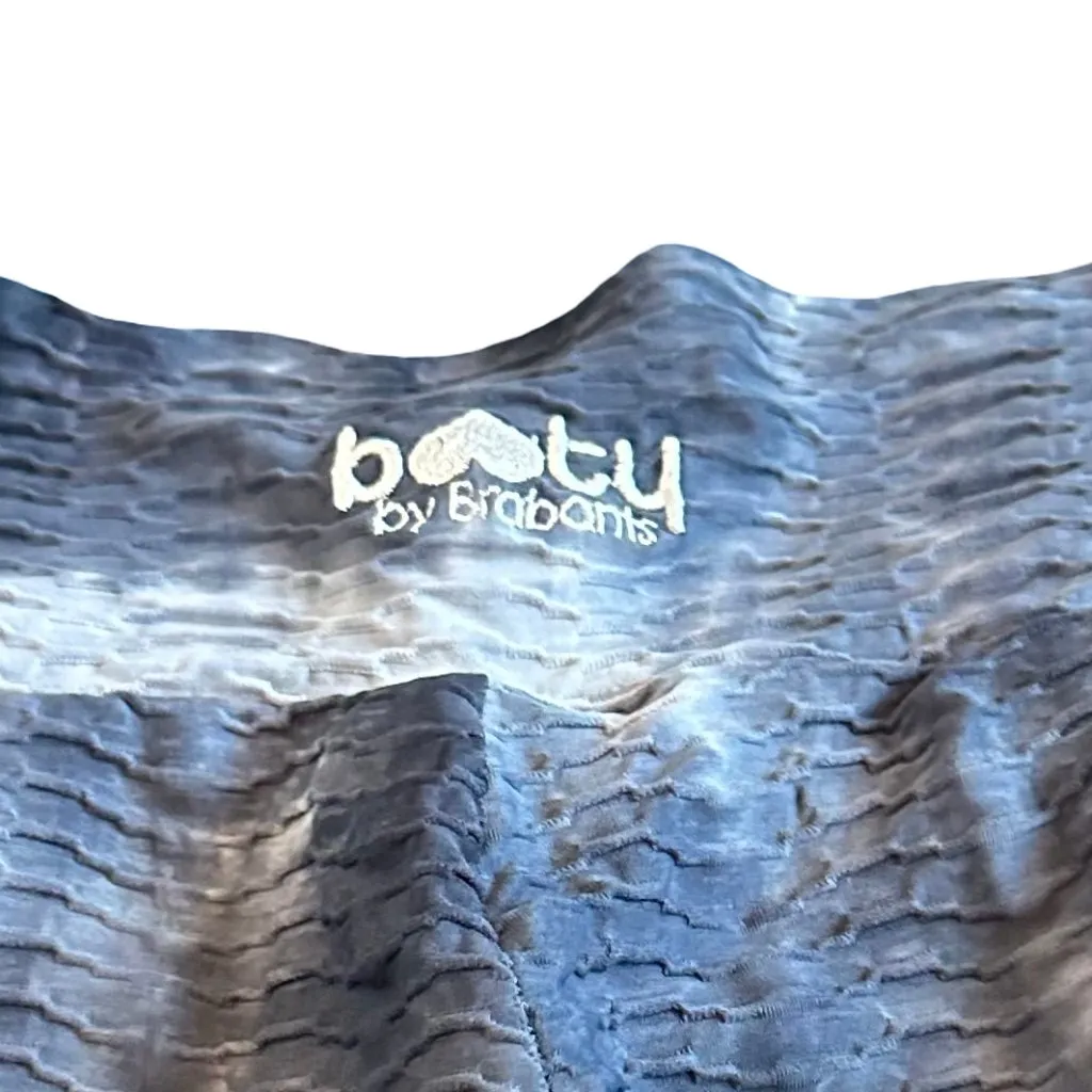 Booty.by Brabrants Grey Black Leggings Sculpting Workout Athletic Size Small - Image 7