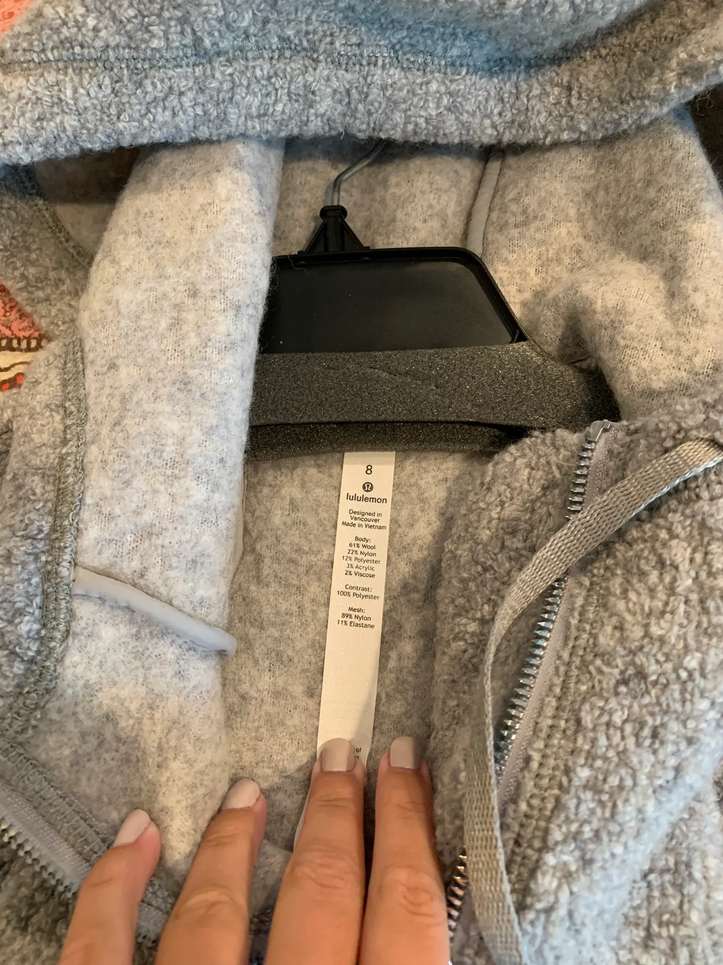 Lululemon NWOT  Wool Jacket - Image 5