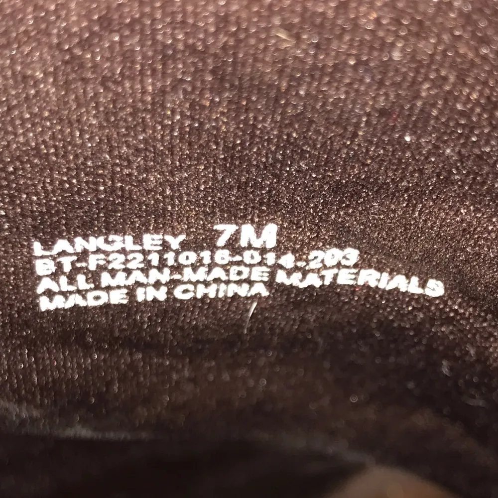 BareTraps Women’s Langley Faux Leather Vegan Brown Ruched Ankle Booties Boots - Image 9