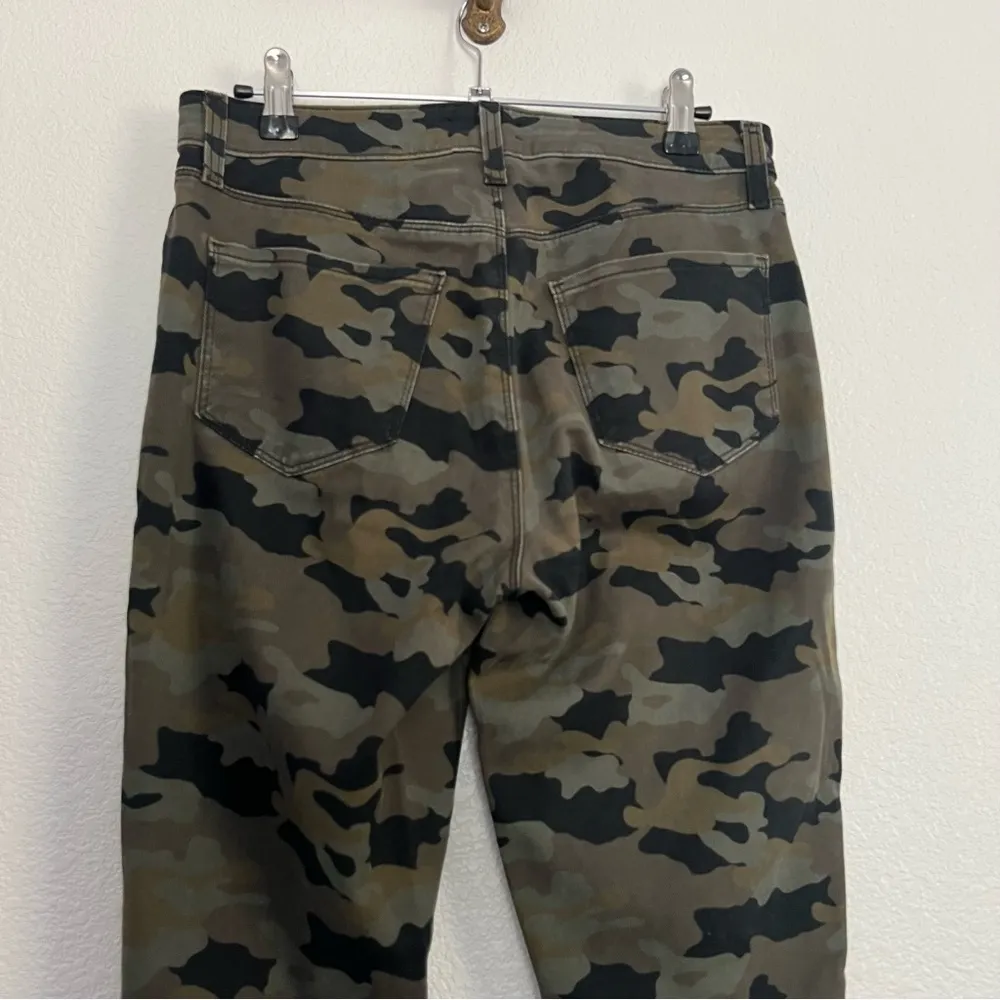 L'AGENCE Margot High Rise Camo Skinny Jeans Camo Stone 26 - Image 6