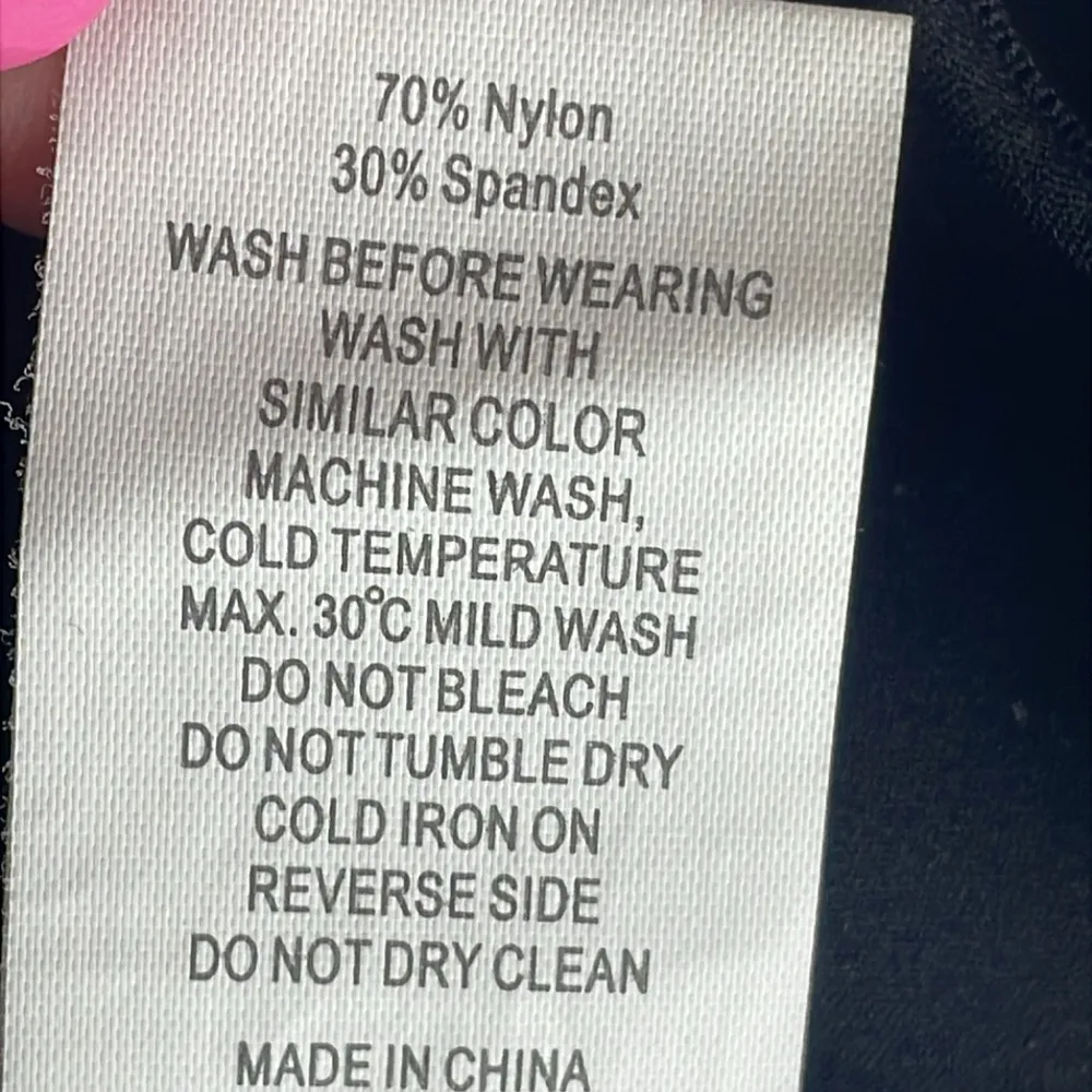 ZYIA Black Strap Compression Leggings - Image 8