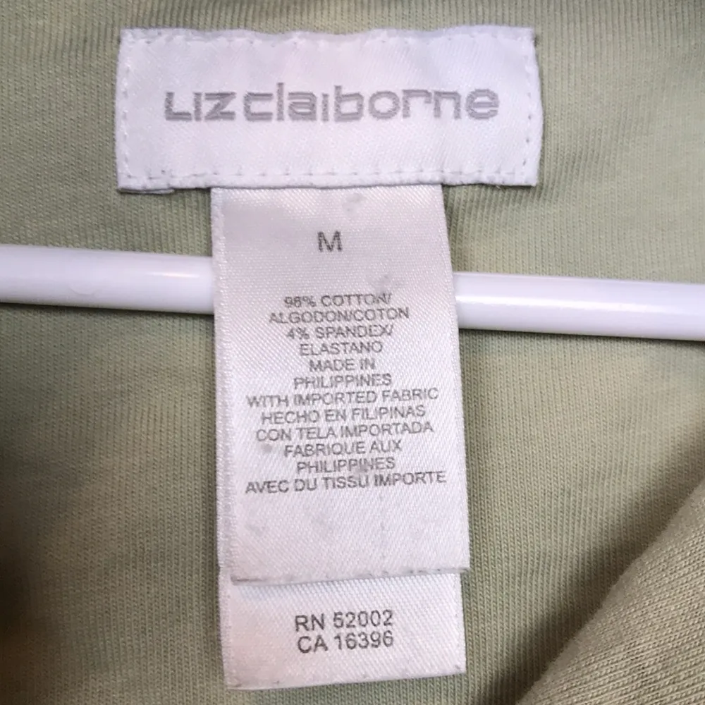 Liz Claiborne Women’s Athletic Athleisure Sporty Green Hooded Zip-Up Jacket - Image 10