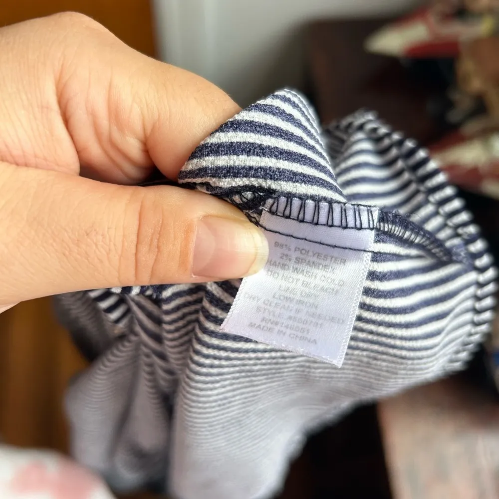 MONTEAU STRIPED TIERED DRESS - Image 4