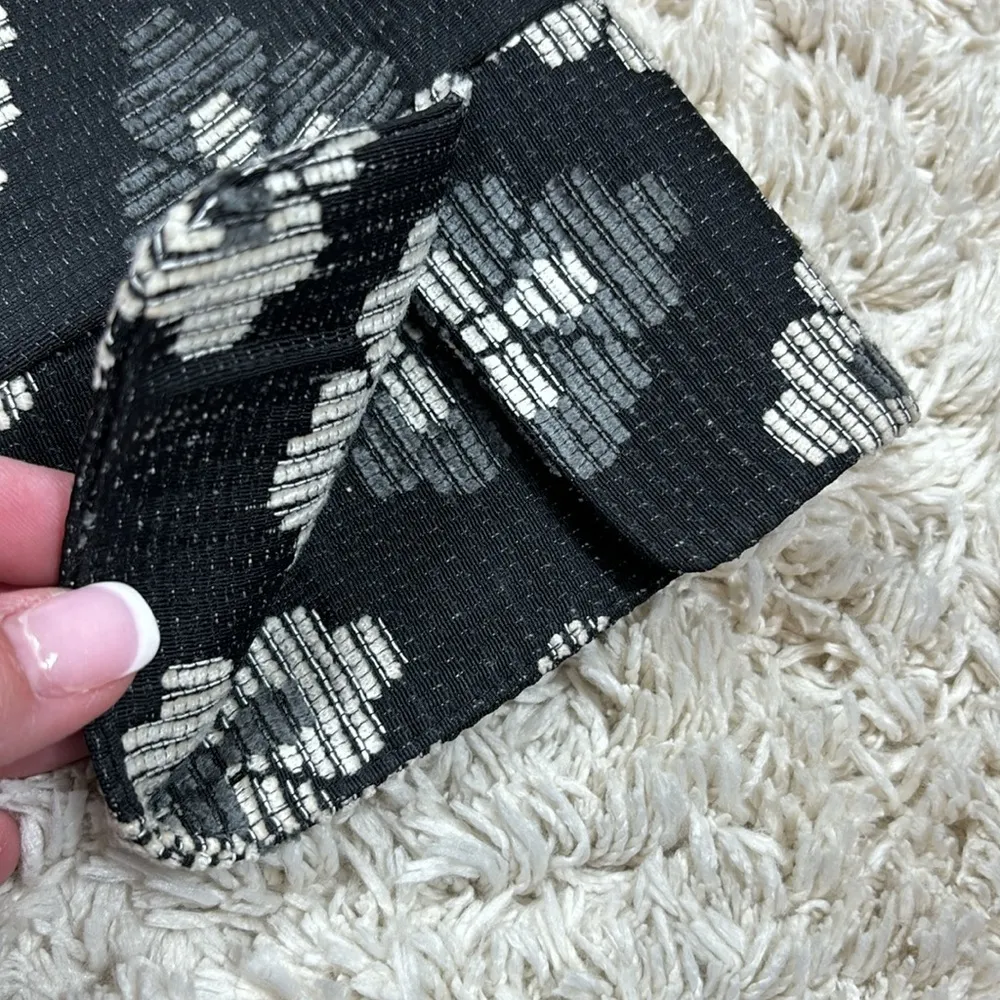 Sigrid Olsen Beautiful Wool Blend Blazer, Black/Gray/Off White, Size 4 - Image 4