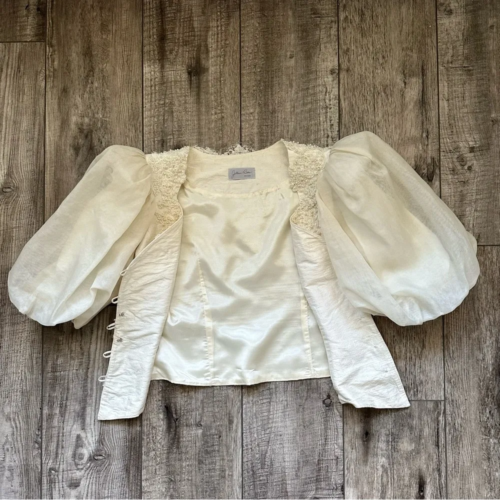 Vintage 1980s silky skirt set - Image 10