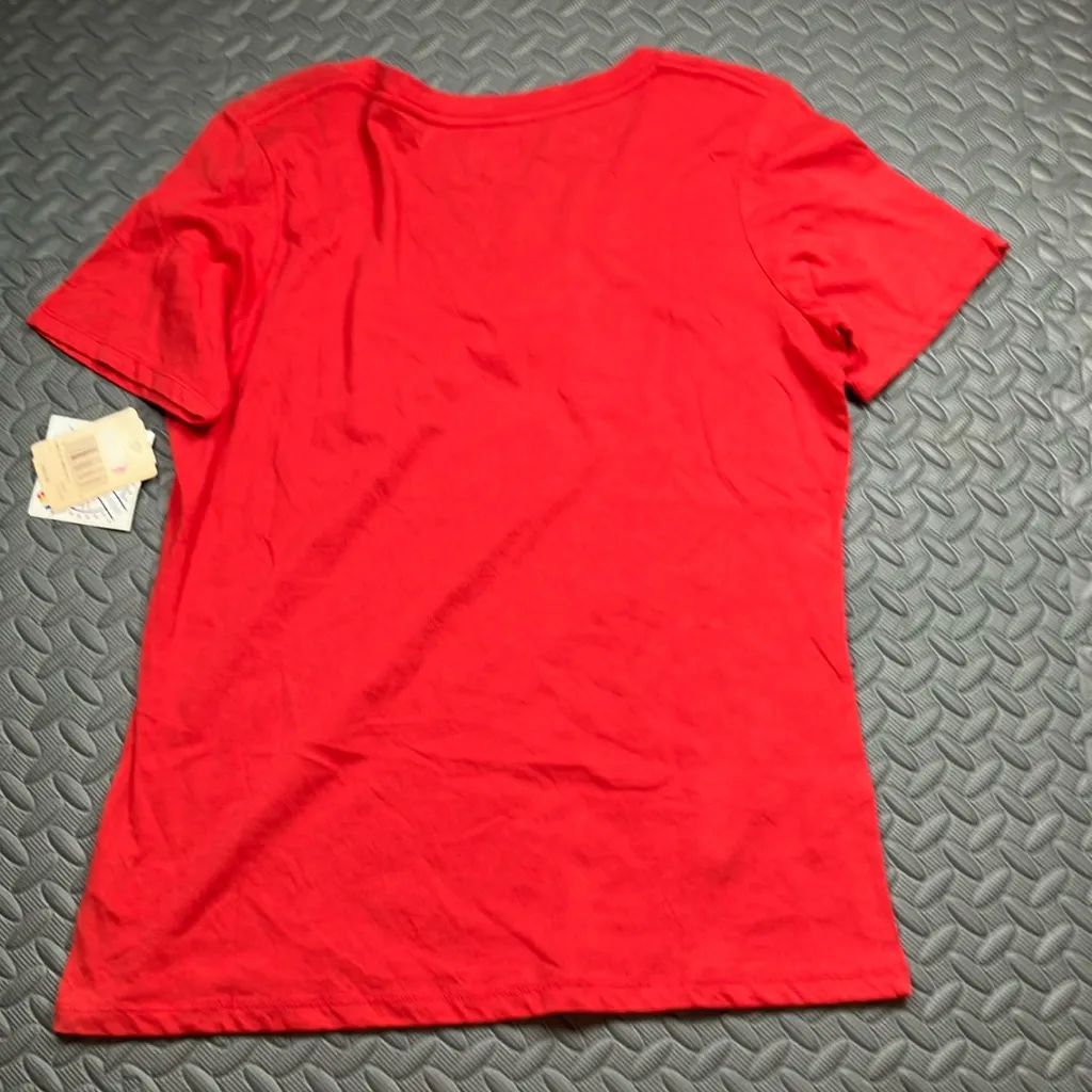 New Era Genuine Merchandise Women’s Red Phillies V - Image 4