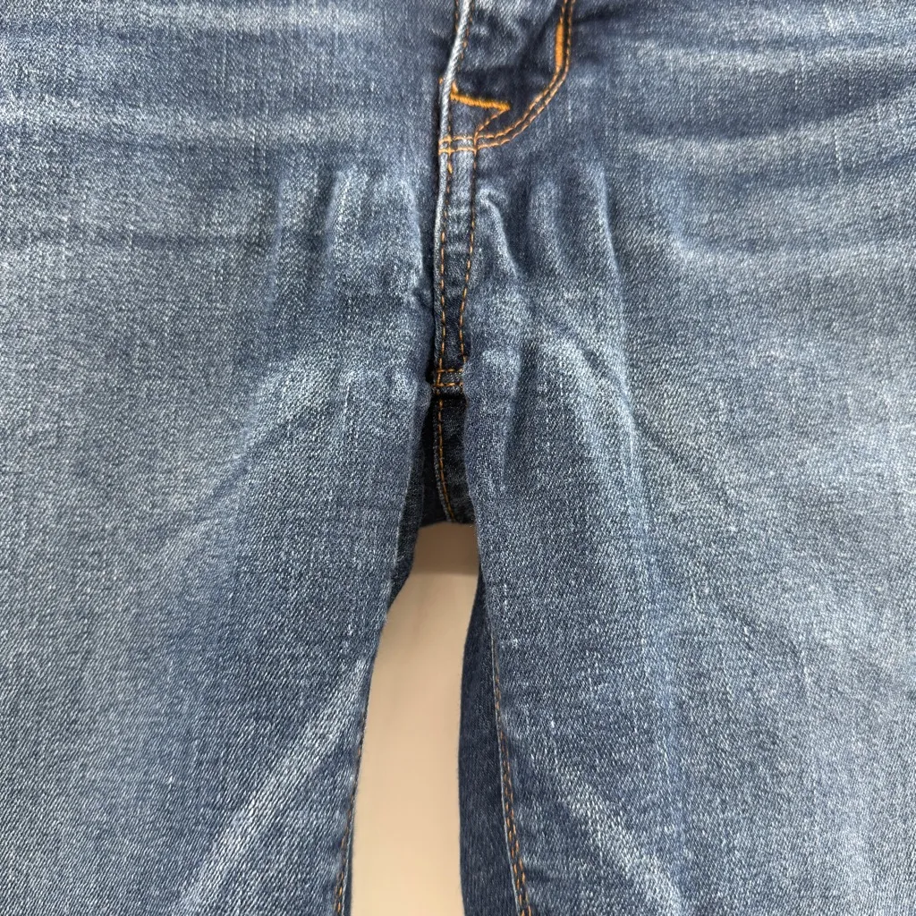 Hudson Harkin Super Skinny Mid Rise Rolled Hem Cropped Jeans Sz‎ 26 - Image 10