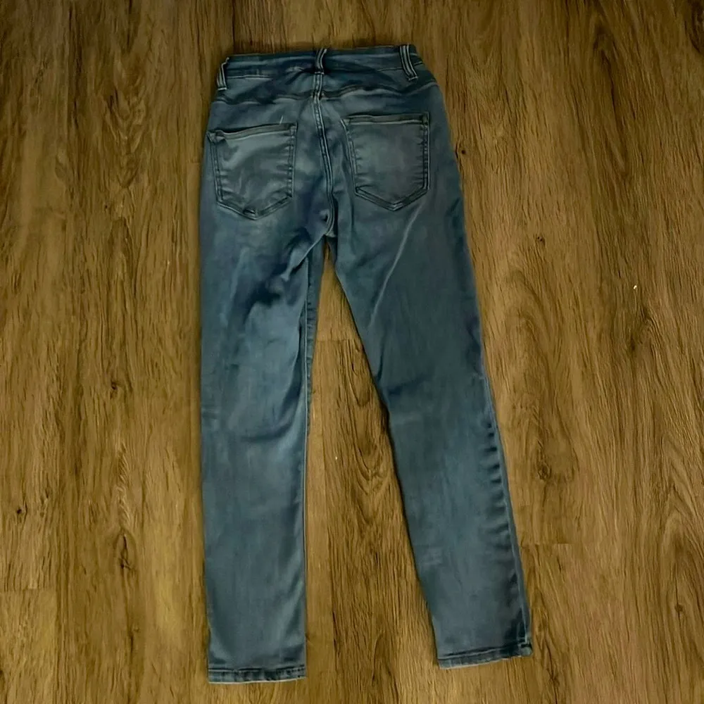 American Bazi Light Wash Skinny Jeans Size 7 - Image 3