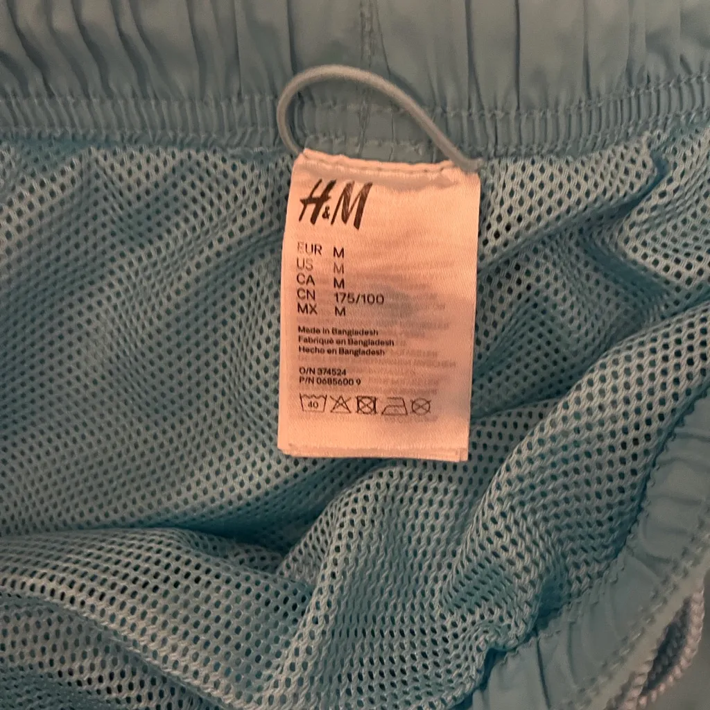 H&M Light Blue Athletic Shorts - Image 2