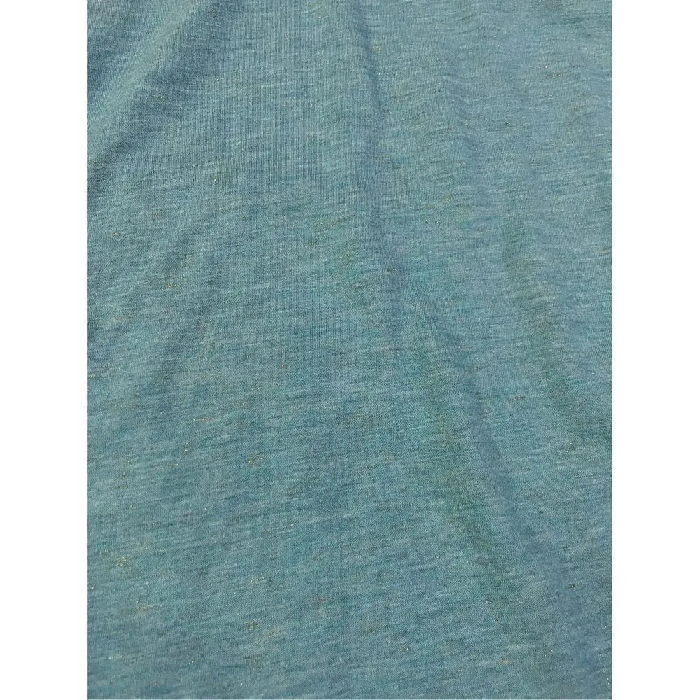 Matilda Jane Wonderment Our Song Sweatshirt 3/4 Sleeve Women's Sz M Teal… - Image 9