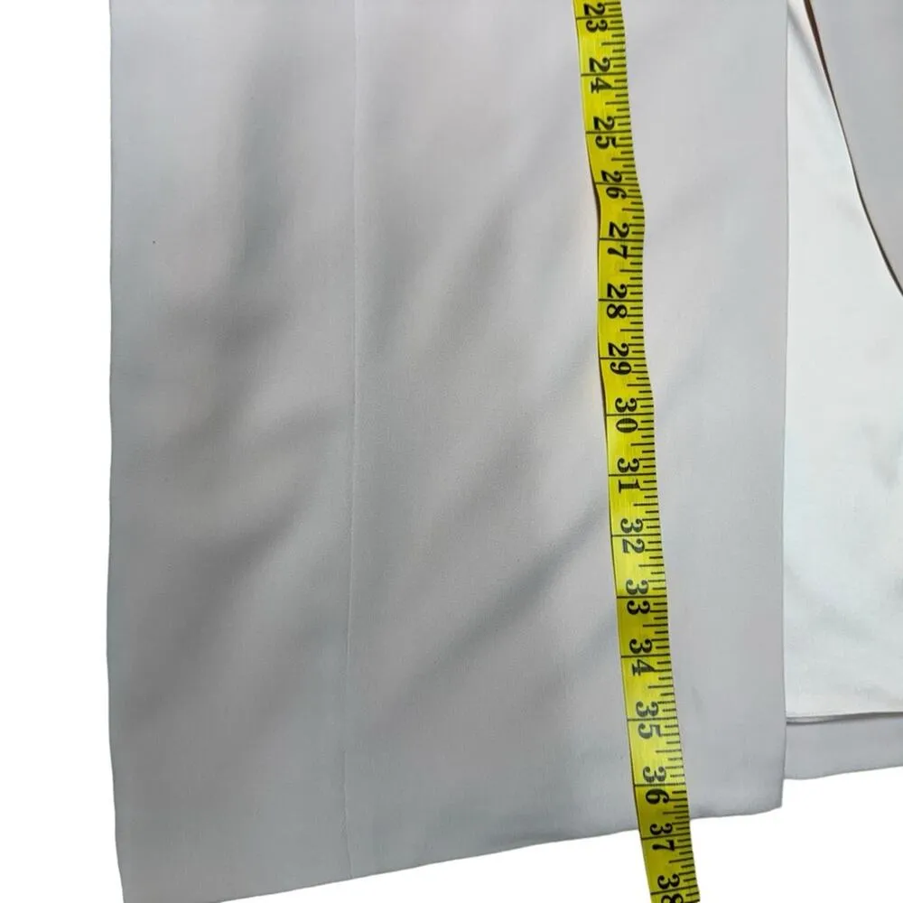 Jay Godfrey Downie Gown Midi Dress Nude Pink Off Shoulder Stretch Size 2 - Image 16