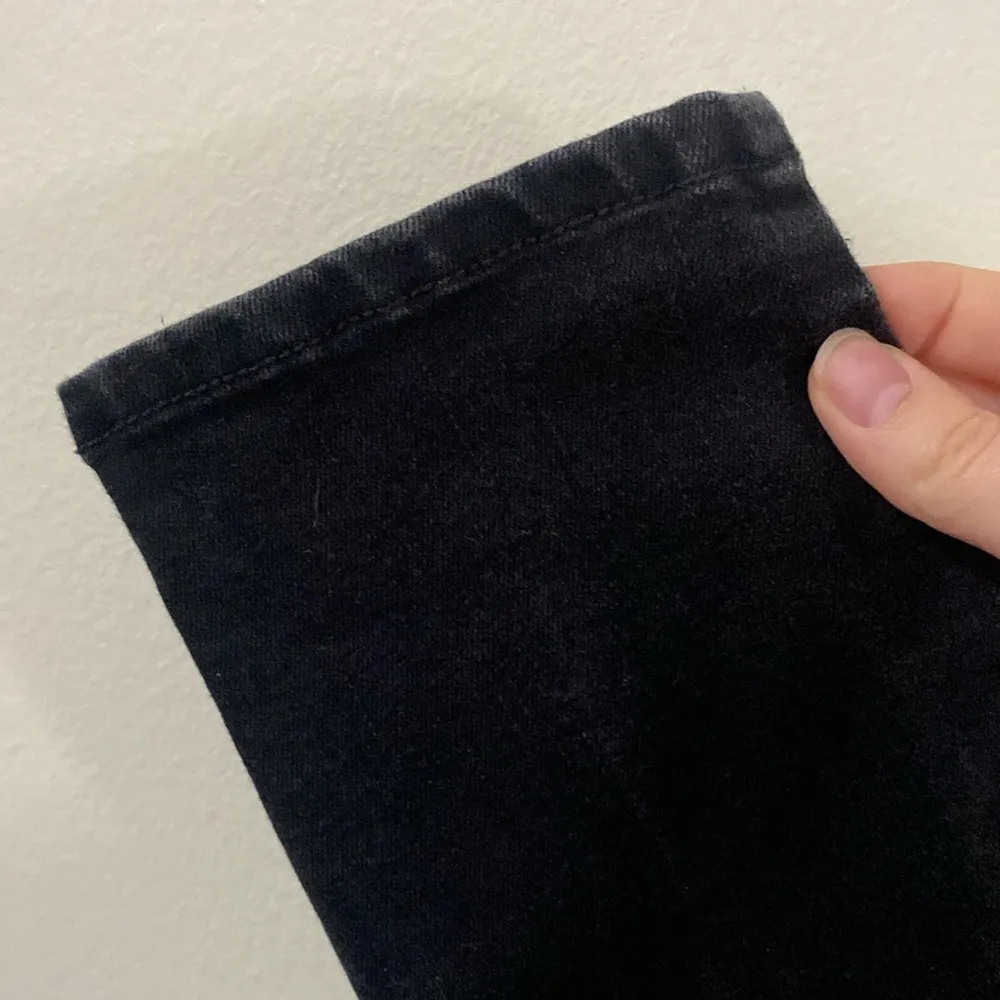 Gloria Vanderbilt comfort Curvy slimming effect washed black skinny jeans sz 6 - Image 7