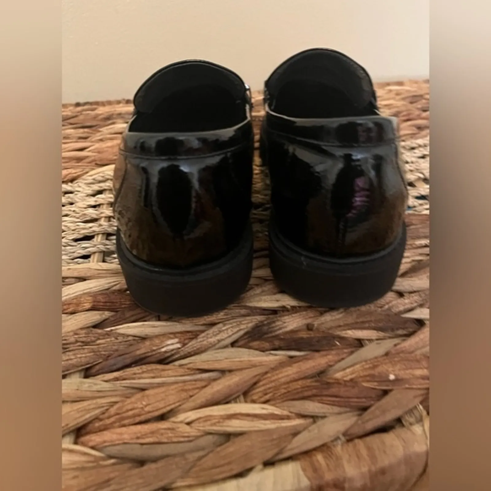 Worthington Y2K‎ Chunky Platform Slip On Loafers Size 8 - Image 3