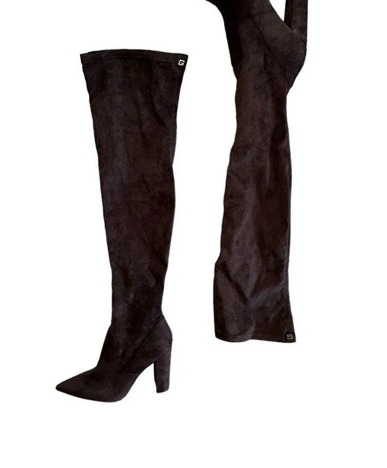 NEW GUESS Abetter Faux-Suede Over-the-Knee Boots - Image 7