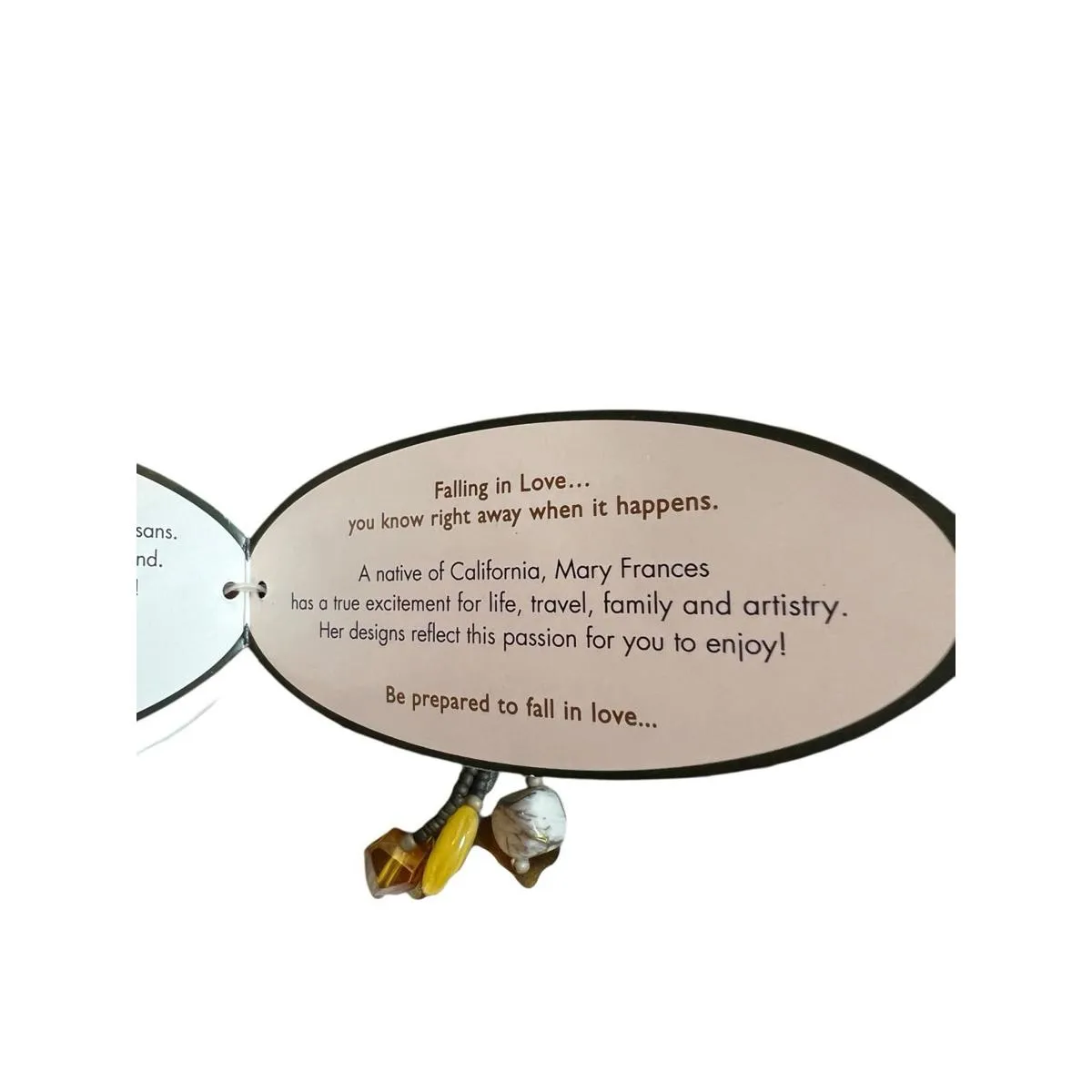 NWT VTG Mary Frances Versatile Scarf/belt 3D Multicolor Floral Beaded Tassel 60” - Image 6