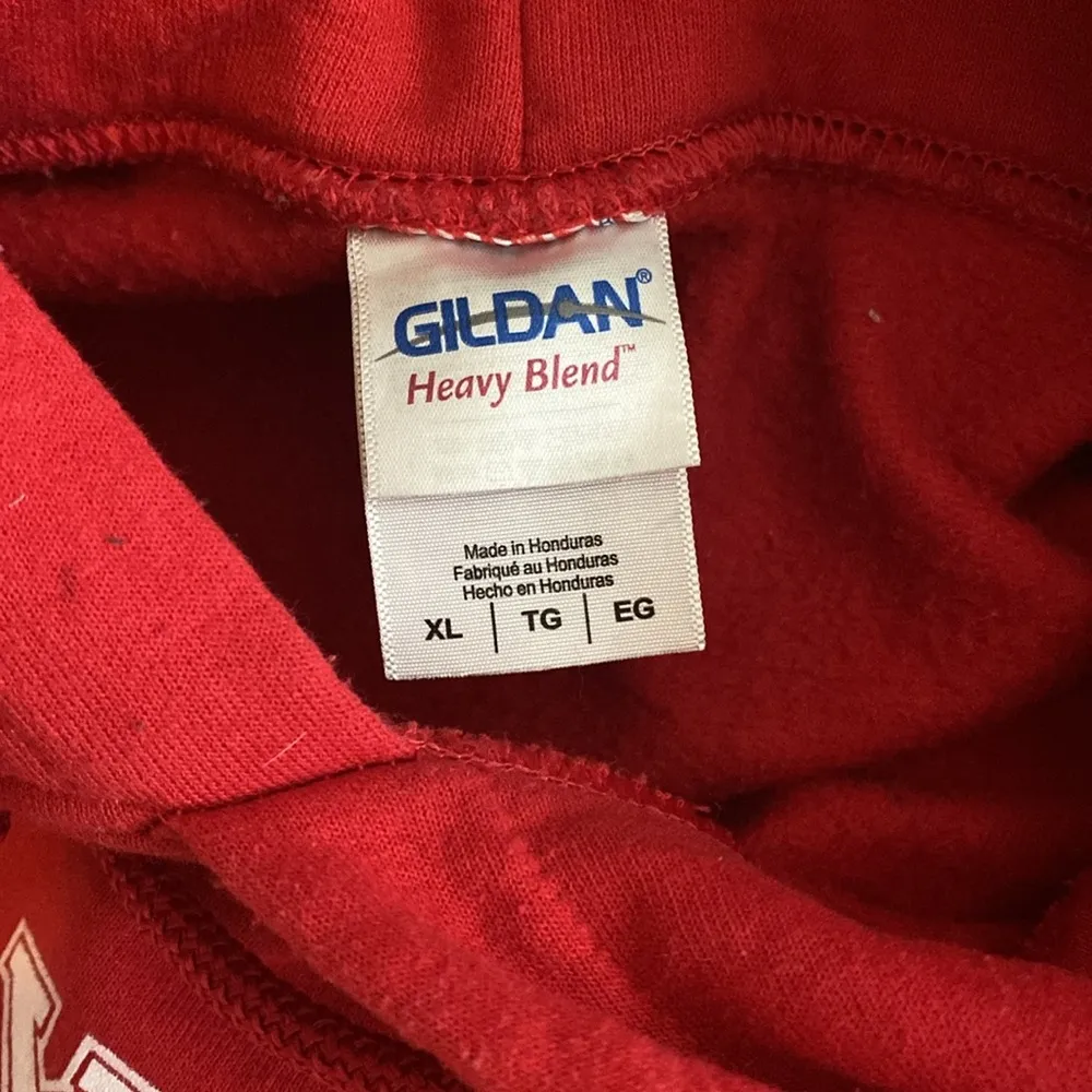 Maryland Terps Field Hockey Red Hooded Sweatshirt Size XL Men's or Women's - Image 4