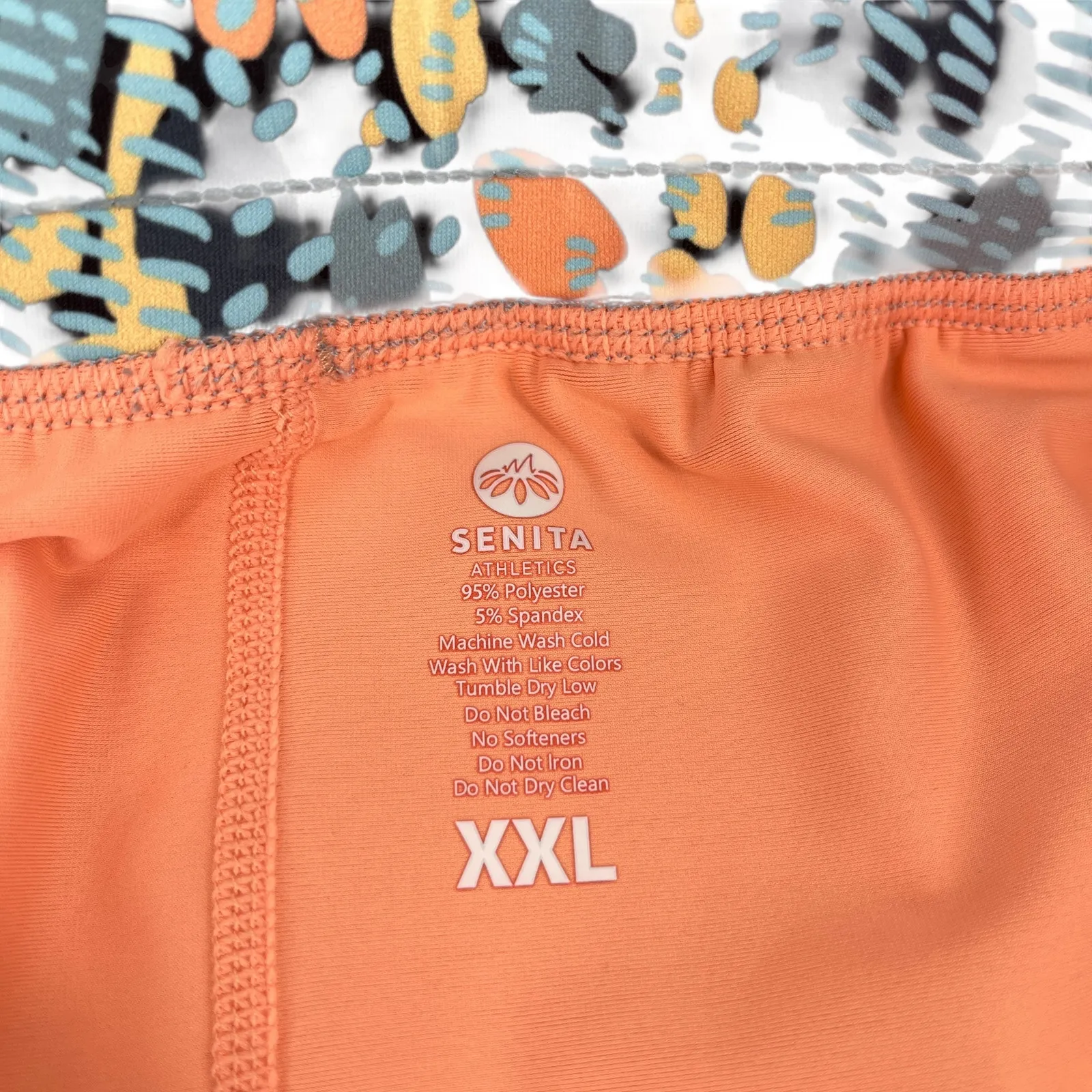 Senita Athletics Madeline Shorts in Sunset Bloom Size XXL Yoga Running Workout - Image 8