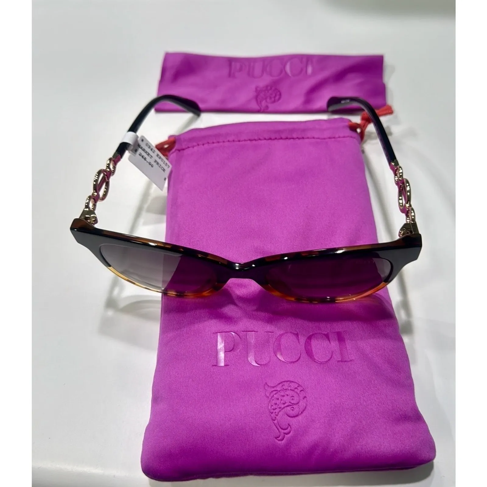 Pucci Cat Eye Sunglasses multi colored - Image 7