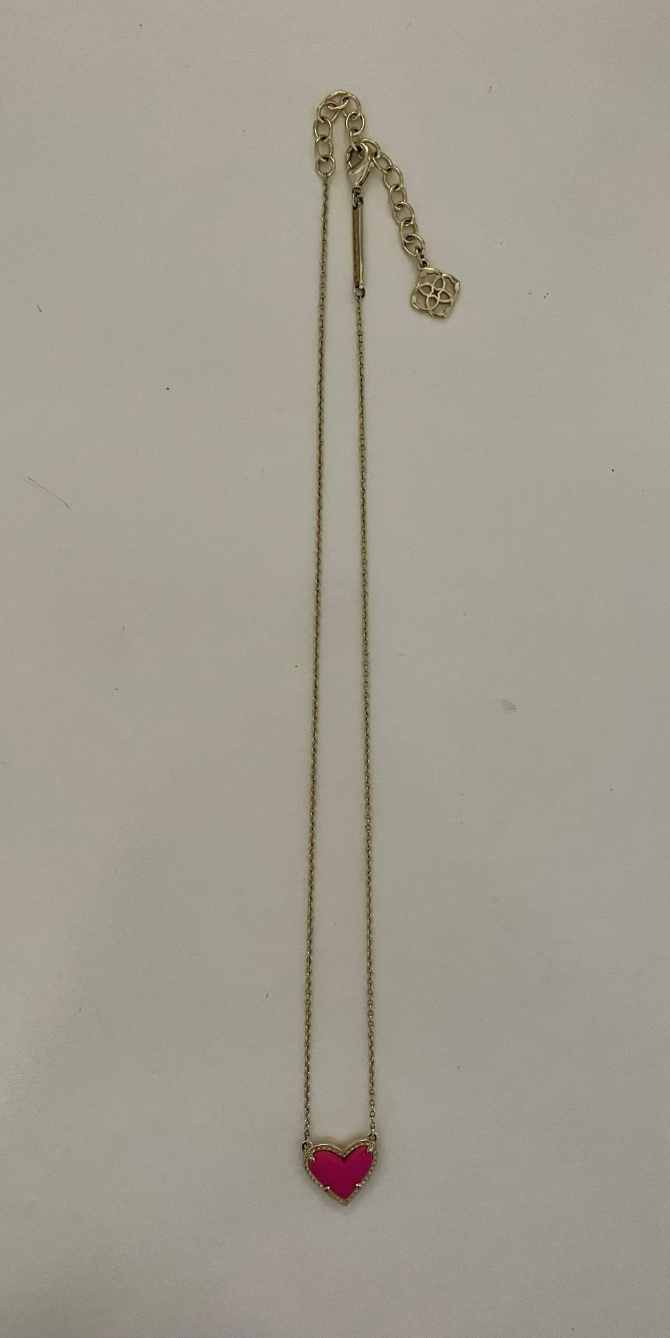 Pink Heart Necklace - Image 3