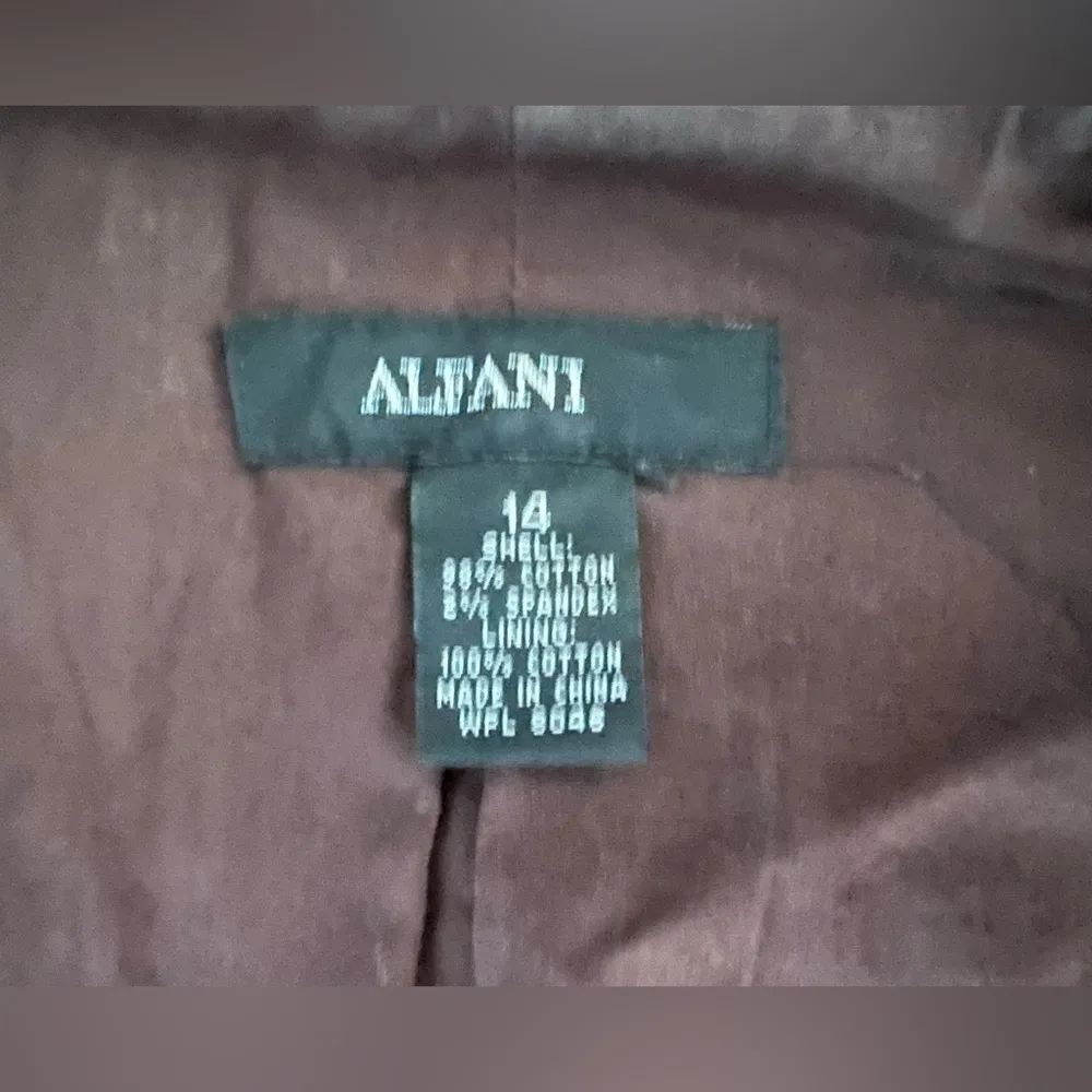 Alfani | women’s corduroy jacket/blazer. Size: 14 - Image 9