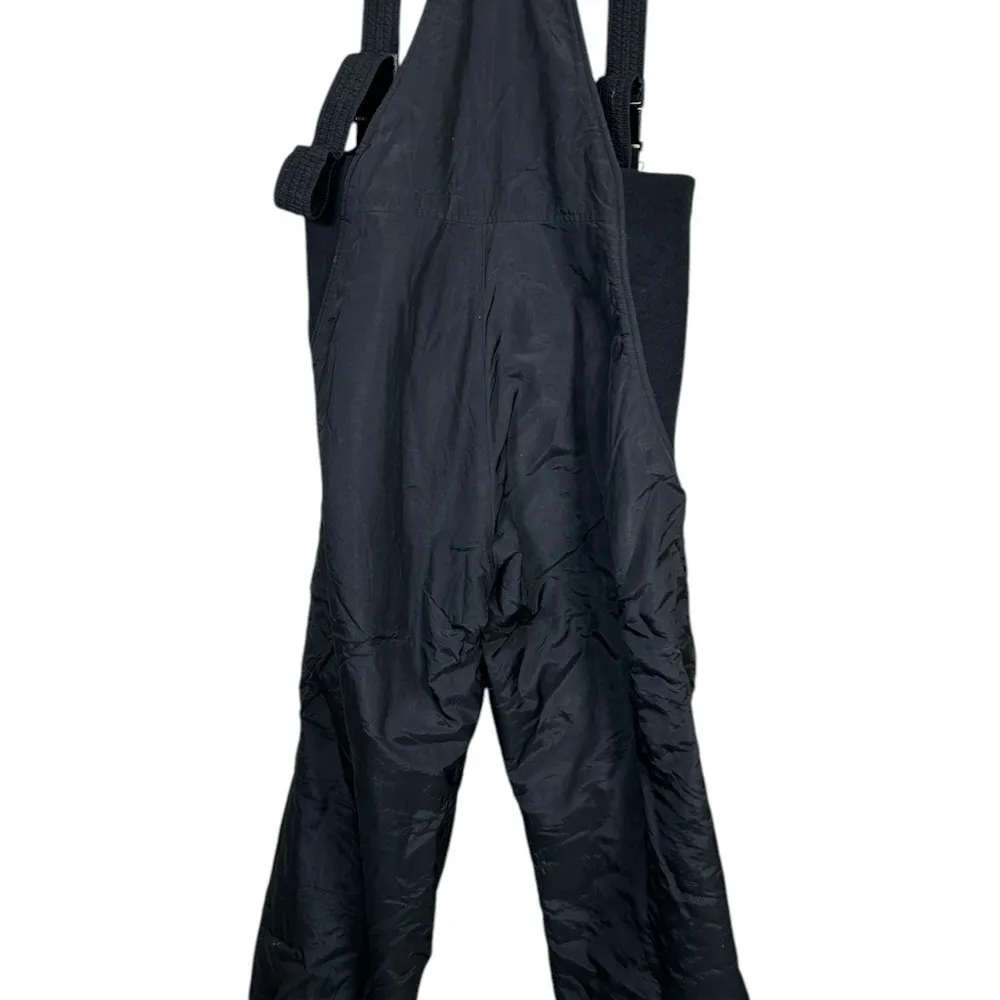 Obermeyer Ski Bib Overalls Obermeyer Wimen Sz 12 Black Snow Pants Vintage - Image 2
