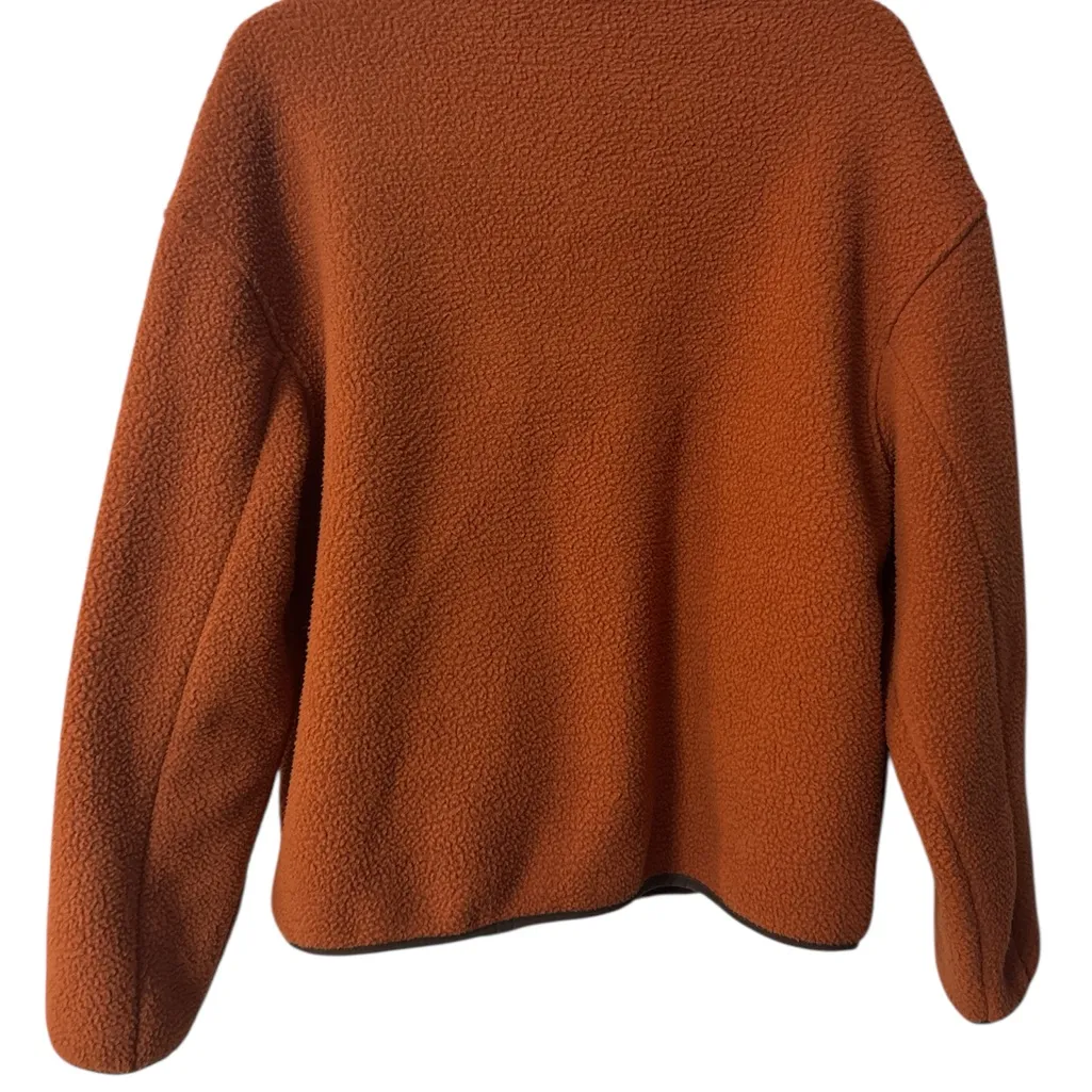 Stoic Orange and Brown Fleece Jacket Size undefined - Image 4