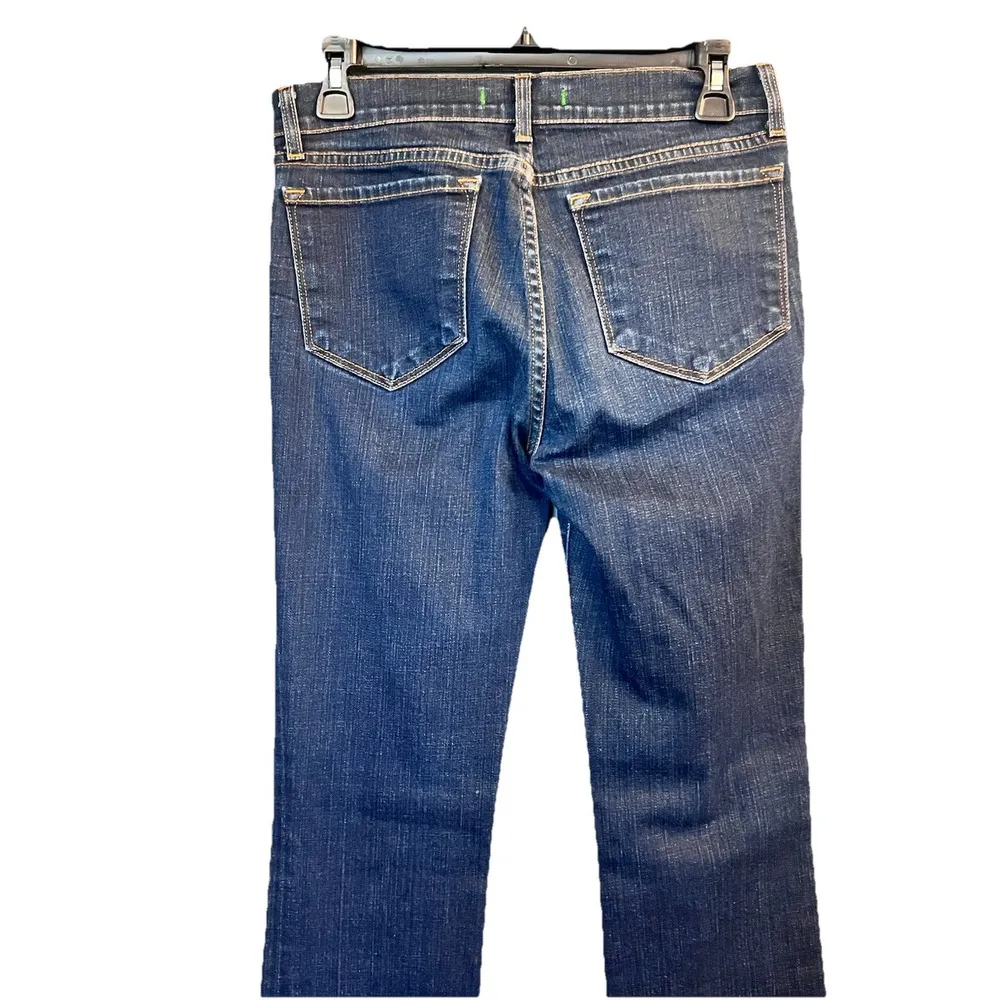 J Brand Jeans Womens 28 Tall Blue Denim Dark Ink Boot Leg‎ Classic Everyday USA - Image 5