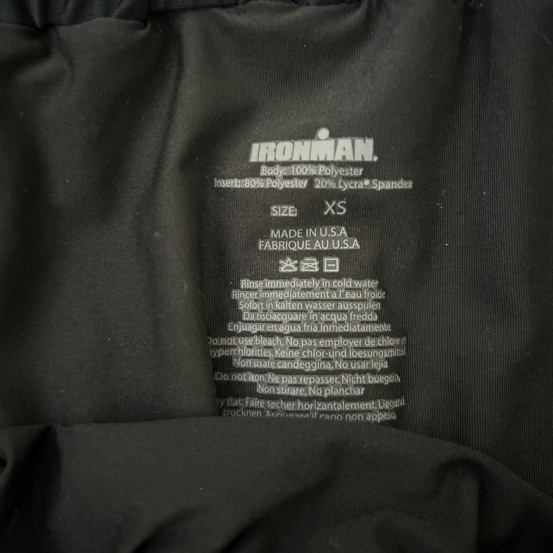 Ironman Triathlon Training Shorts Size XS - Image 5