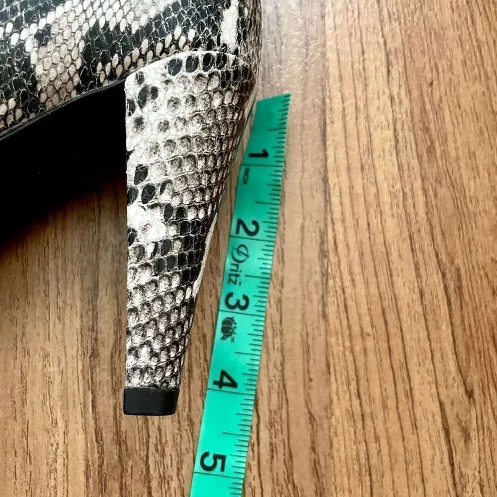 Halogen Snakeskin Booties - Image 8