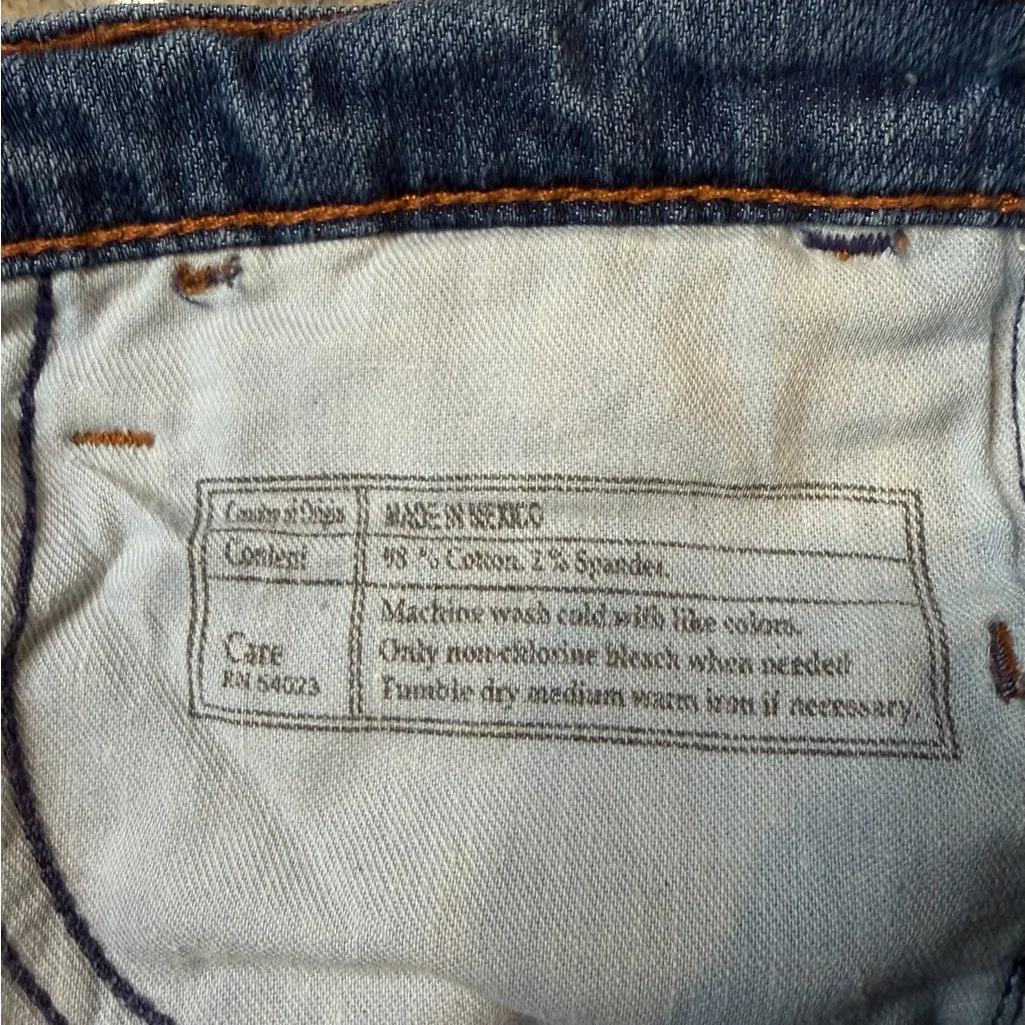 Banana Republic Women's High Rise Cropped Blue Jeans - Image 6