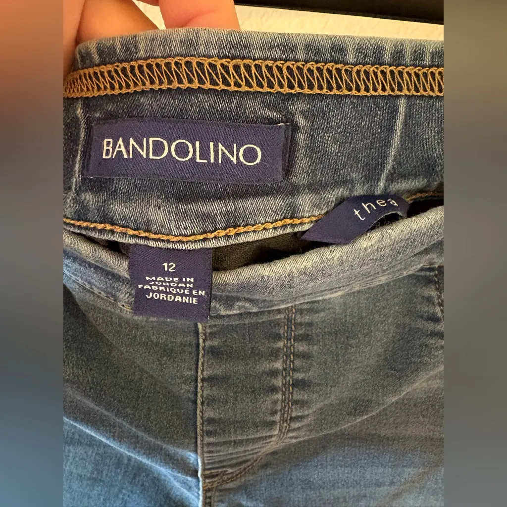Bandolino Women’s pull-on stretchy denim skinny jeans - Thea fit, 12 - Image 2