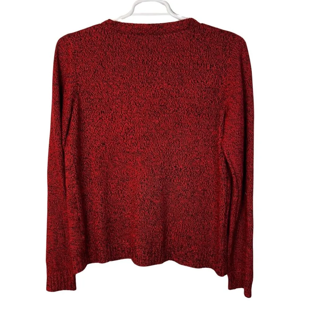 Karen Scott Women’s Reindeer Christmas Sweater Size XL - Image 2