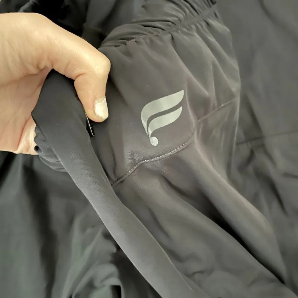 Fabletics black athletic workout jogging pants casual comfortable pockets casual - Image 4