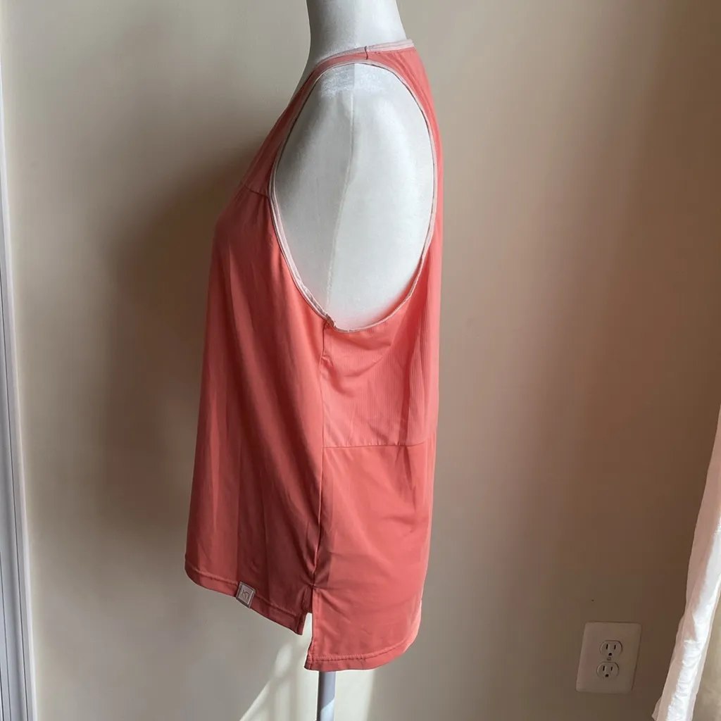 Kari Traa Muscle Tank Performance Sleeveless Top Pink Size M - Image 3