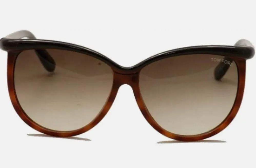 Tom Ford Josephine Sunglasses Havana Frame with Brown Lens - Image 1