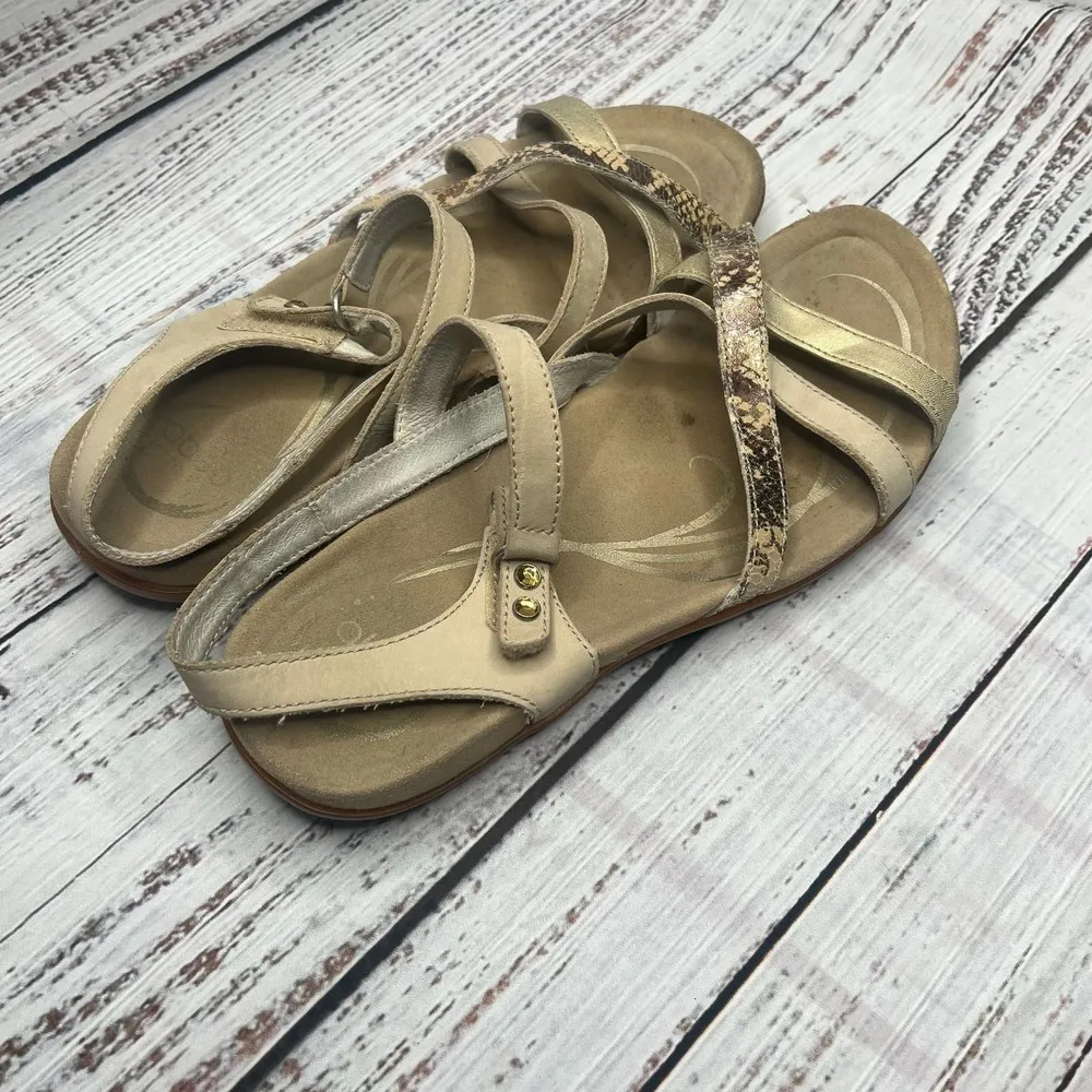 Abeo Laguna B.I.O. System Neutral Sandals Comfort 11 Tan - Image 3