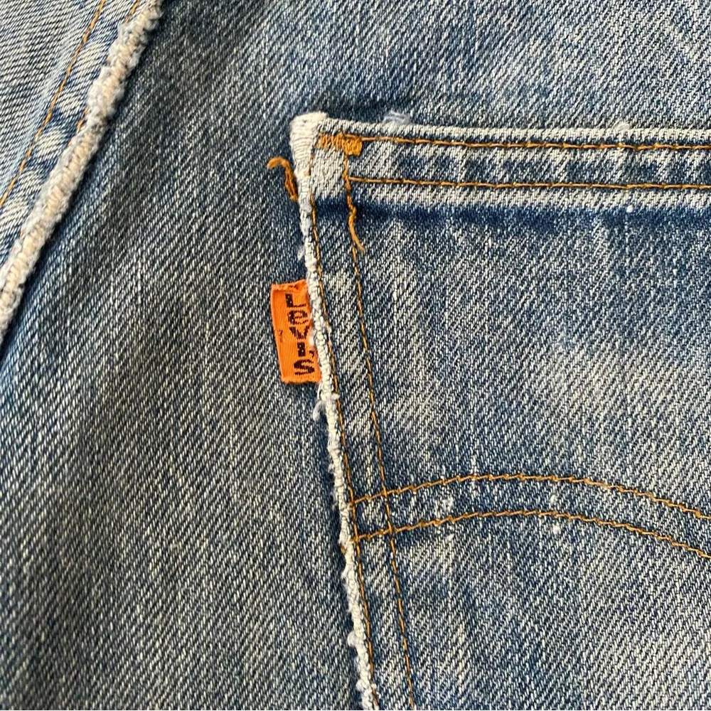 🧡HOST PICK🧡Vintage 90’s Levi’s 505 Orange Tab Cutoff Shorts - Image 9