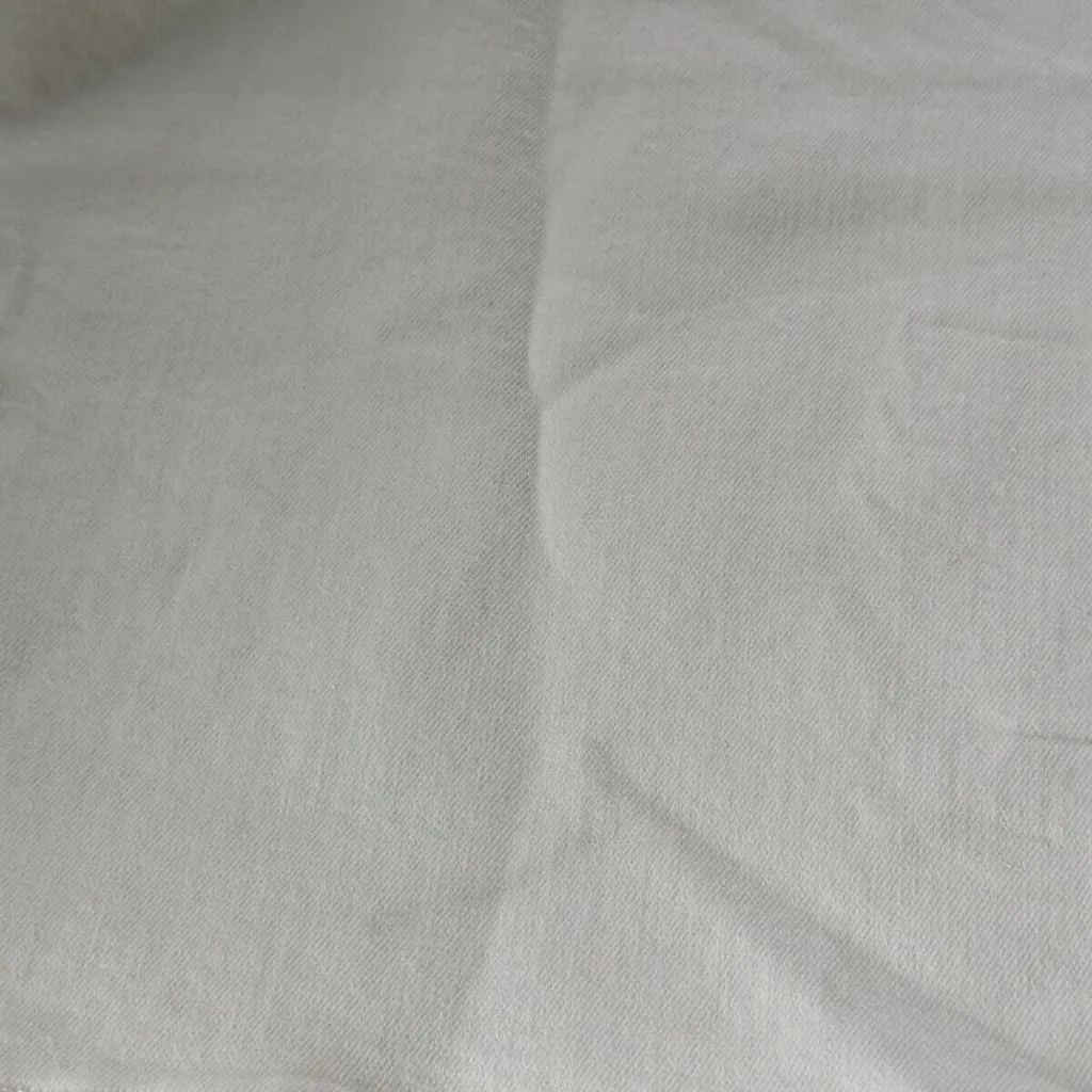 Madewell The Plus Perfect Vintage Wide-Leg Crop Jean in Tile White, Size 24W - Image 10