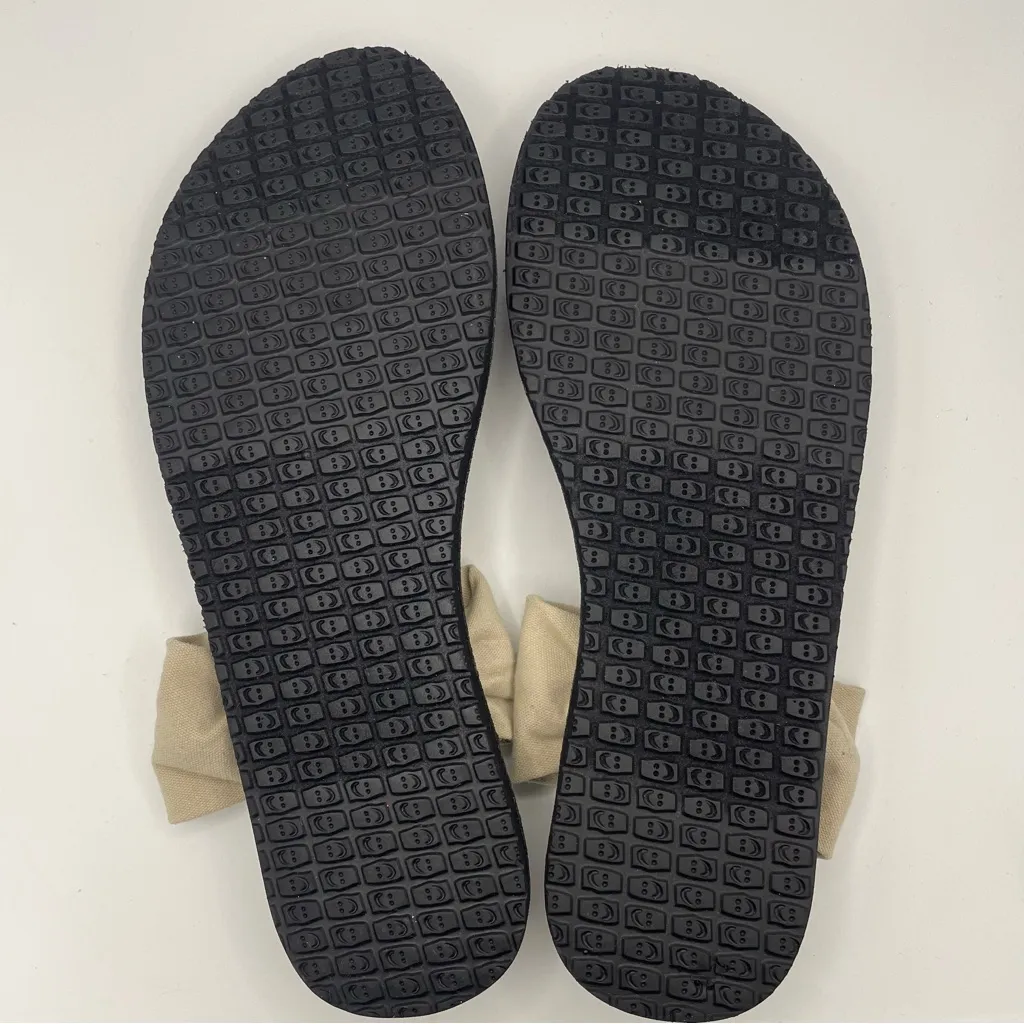 Sanuk yoga sling 2 prints sandals women’s size 9 tan - Image 5