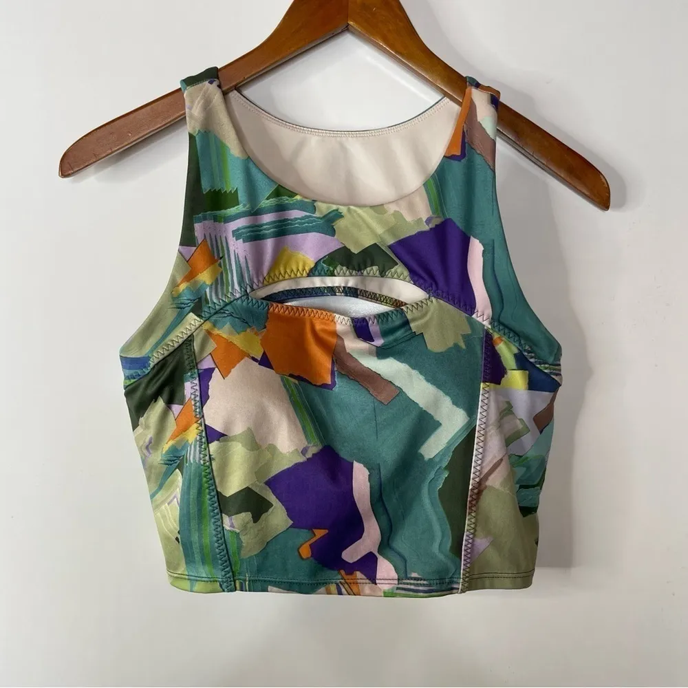 Zella Renew Cut Out Longline Sports Bra‎ Size Medium - Image 3