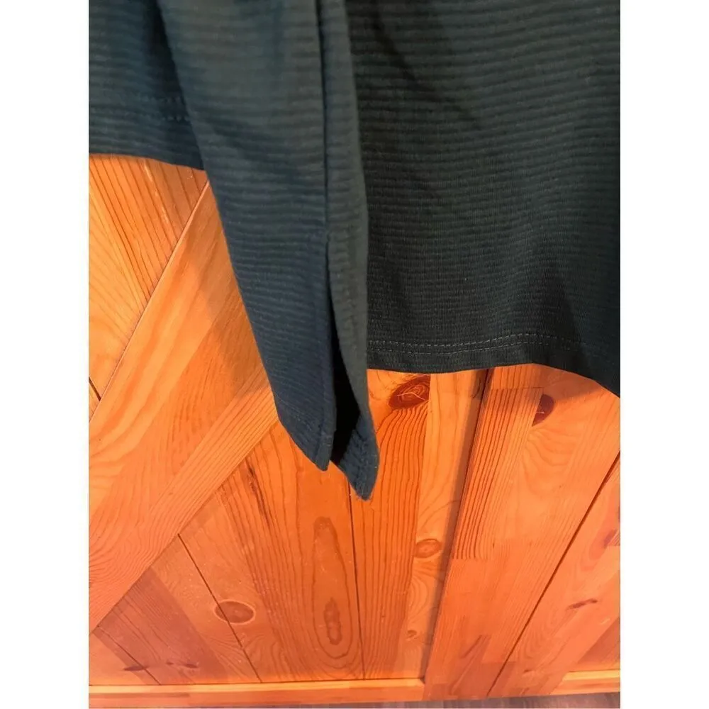 Milano Mock Neck Long Sleeve Ribbed Shirt Green Size 3X nwt (3747) Green - Image 3