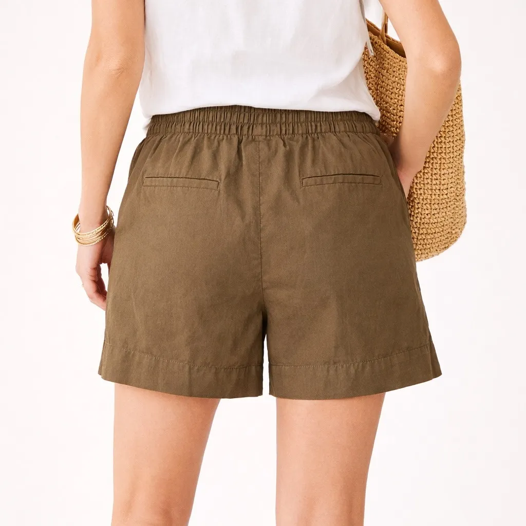 Banana Republic Factory Olive Brown Cotton Pull - Image 2